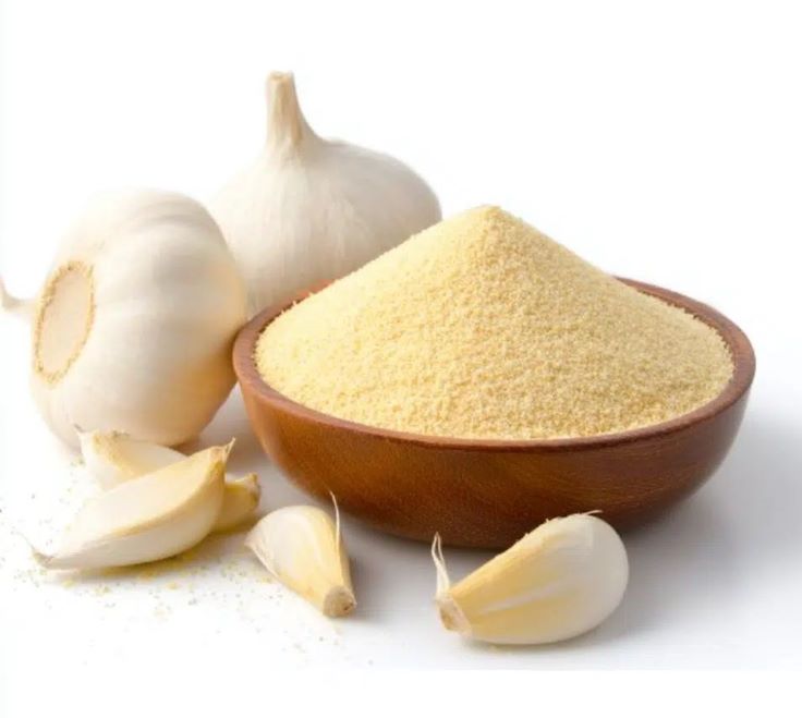 High-potency Dehydrated Garlic Powder from Krushi Food Industries. Available as flakes, granules, or minced garlic, perfect for seasonings and food manufacturing.