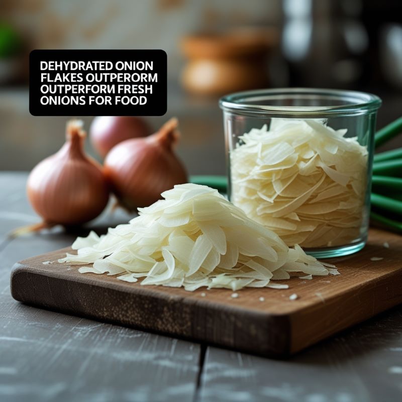 The True Cost-Benefit: Why Dehydrated Onion Flakes Outperform Fresh Onions for Food Manufacturers