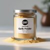 Image of premium, fine mesh, GMP and HACCP certified garlic powder. Krushi Food Industries is a trusted bulk spice supplier ensuring high purity and quality control for international food manufacturers.